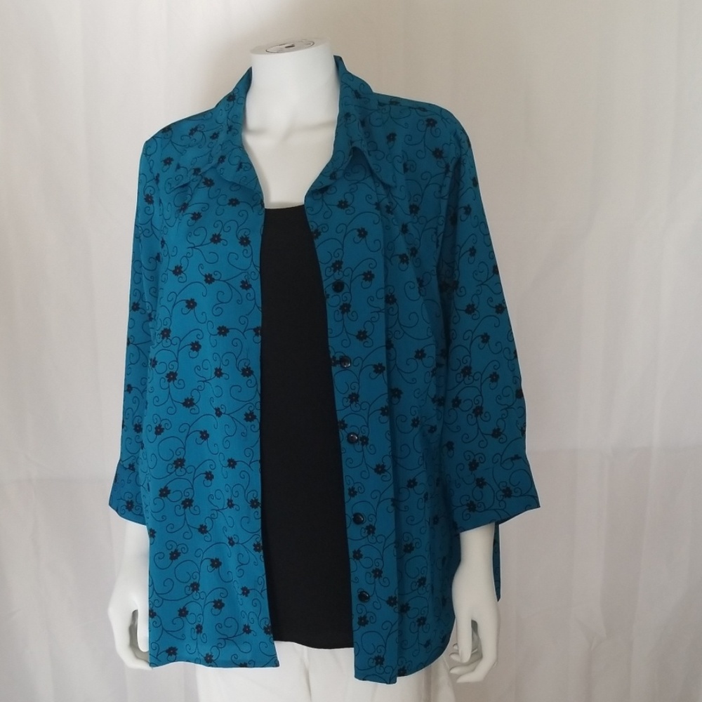 Dark Turqouise Top